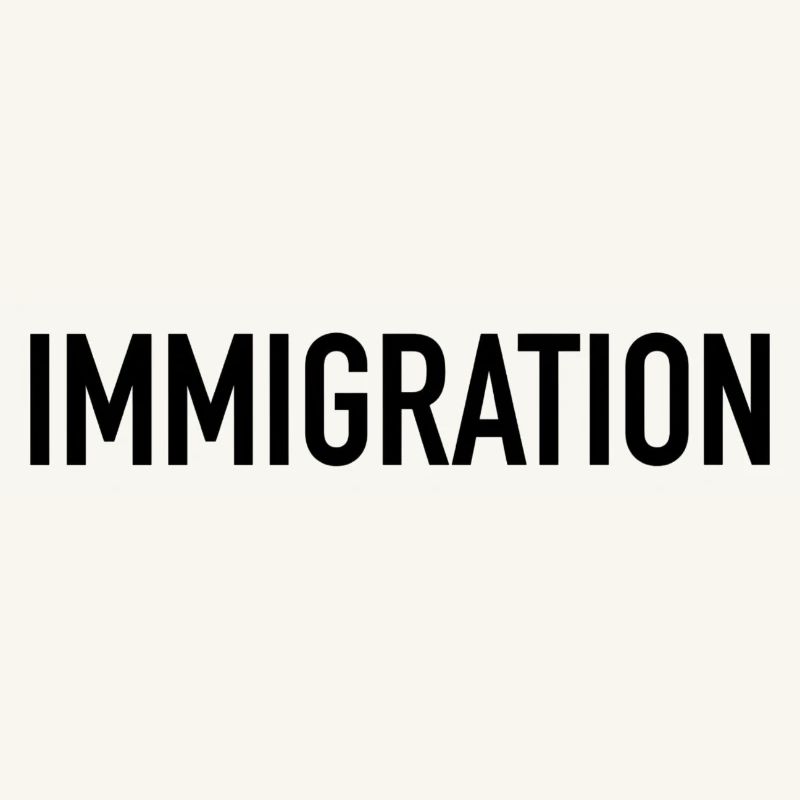 Déclaration de typographie de l’immigration