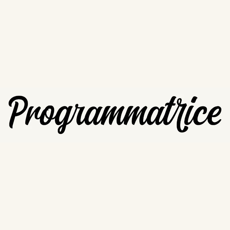 Programmatrice Informatique Code Développeuse Web