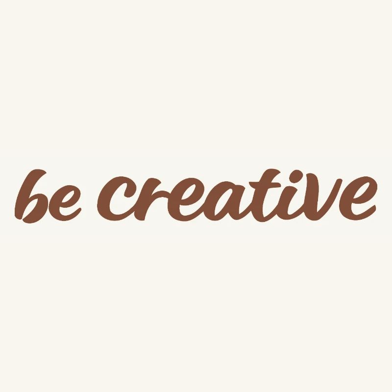 Be Creative Script Marron