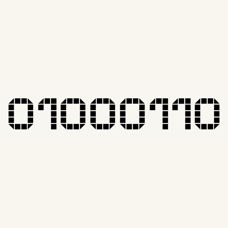 Binary notation - 70