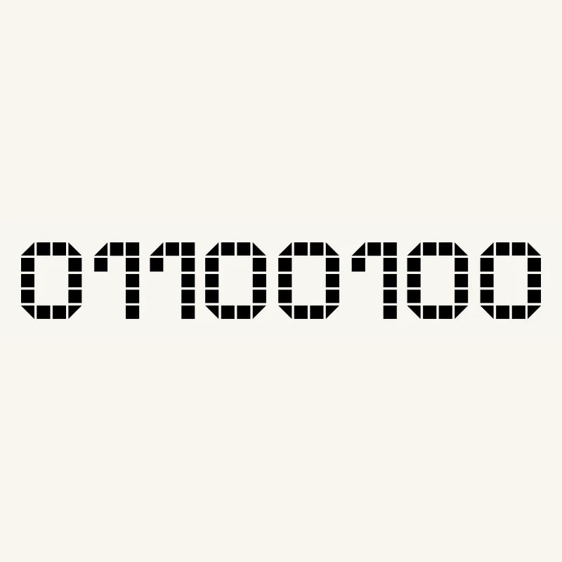 Binary notation - 100