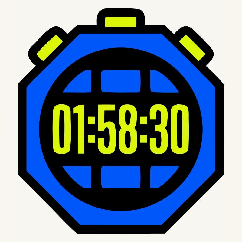 Chronomètre Meilleur Temps Semi-marathon