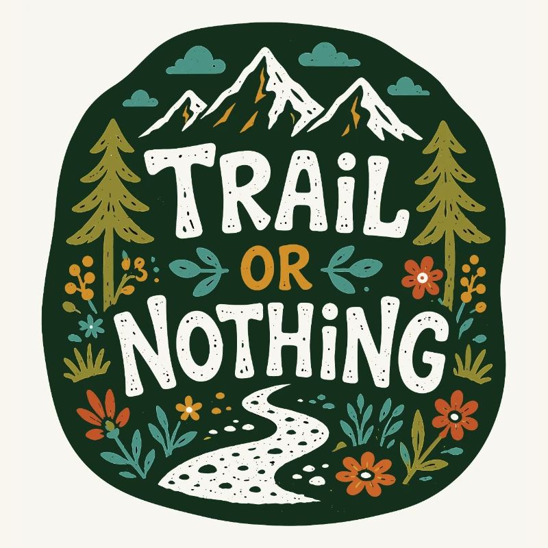 Conception de la course de montagne Trail or Nothing