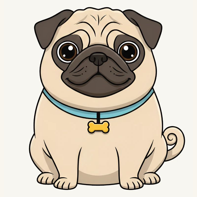 Süßer Mops