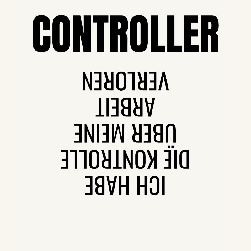 Controller Controlling BWL Geschenk Idee