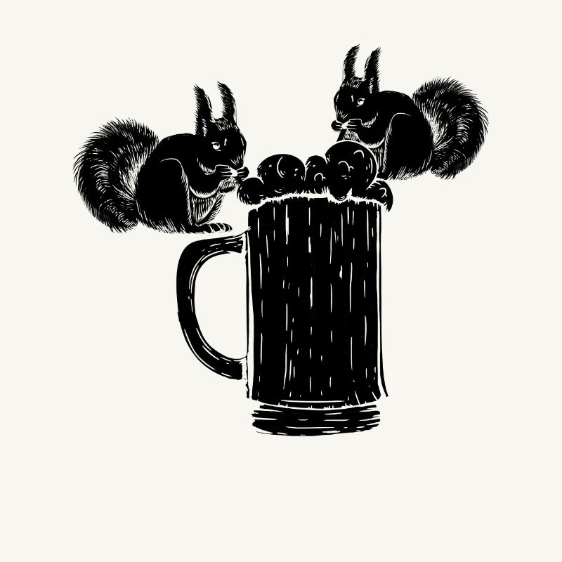 Funny squirrel, funny squirrel that