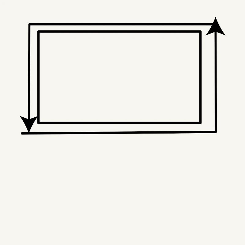 Flèches Forme rectangulaire Arrière-plan