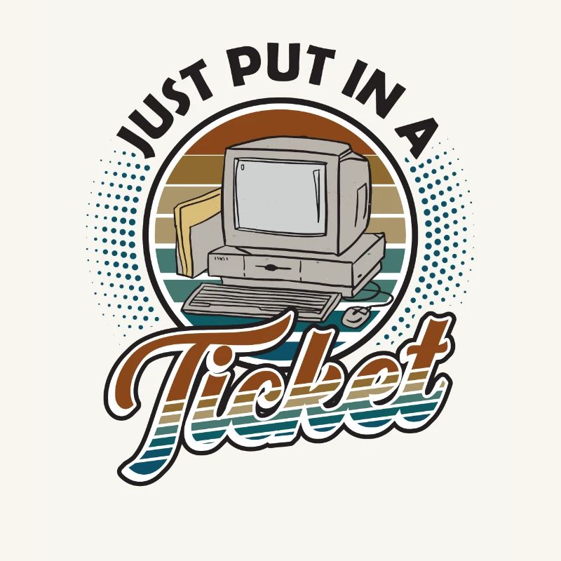 Ouvrez simplement un ticket Help Desk Tech Support