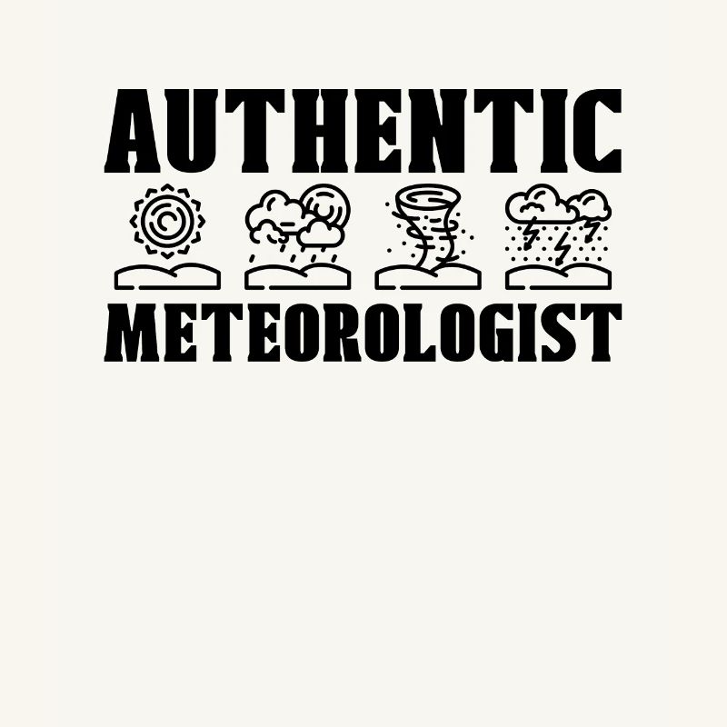 Authentic Meteorologist Forecasting Meteorologist