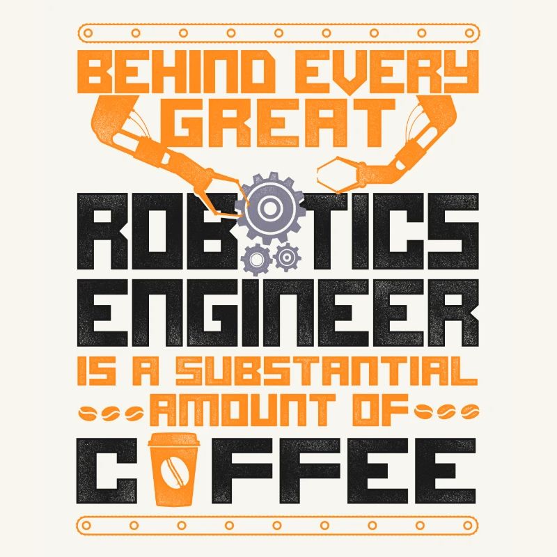 Robot Robotics Engineer Coffee
