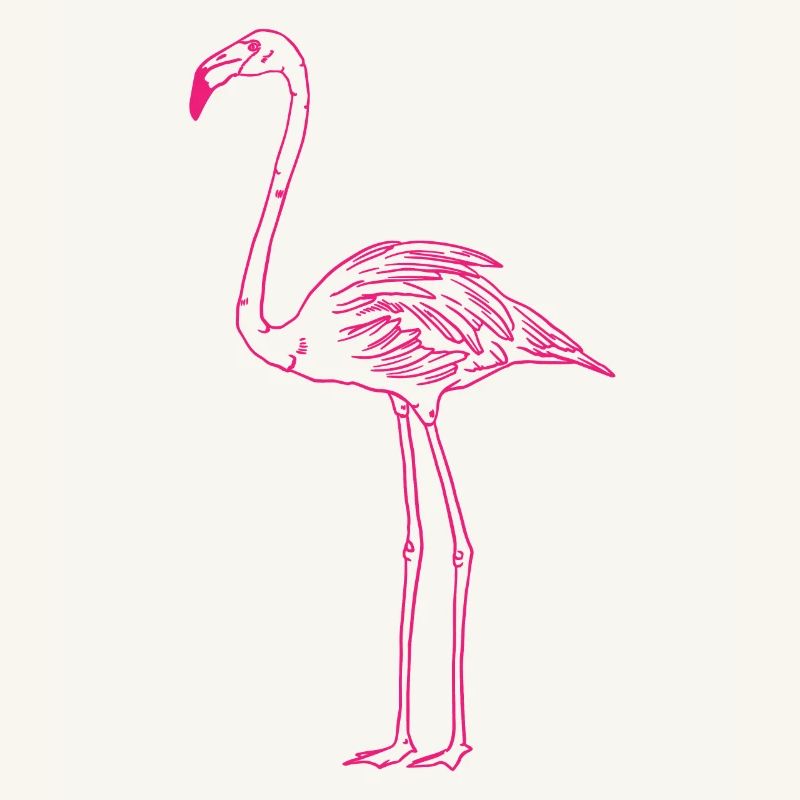 Flamingo Elegance Exotic Bird Gift