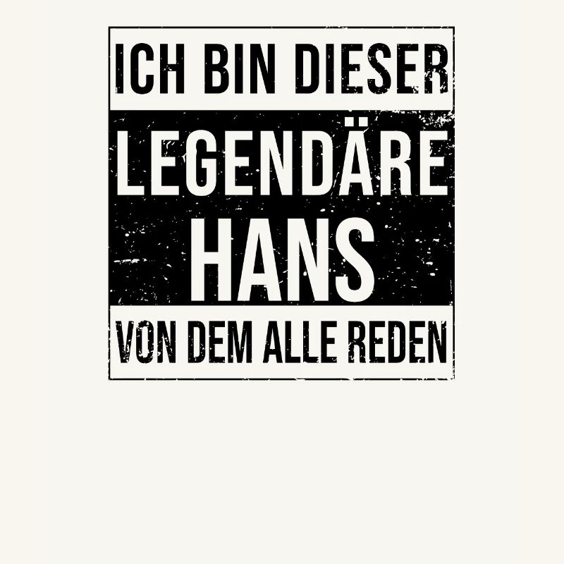 Je suis cette légende pour Hans
