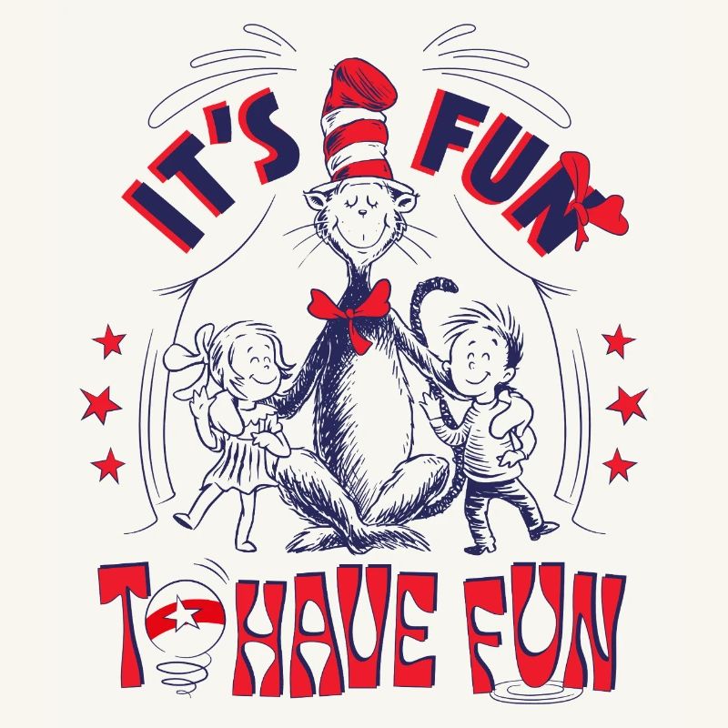 Le Chat Chapeauté & Citation C’est Fun De S’Amuser