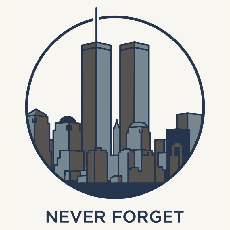 Never Forget Skyline Erinnerung