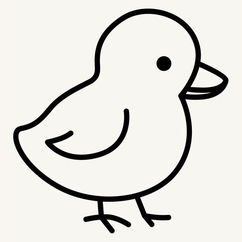A cute chick suitable for Easter
