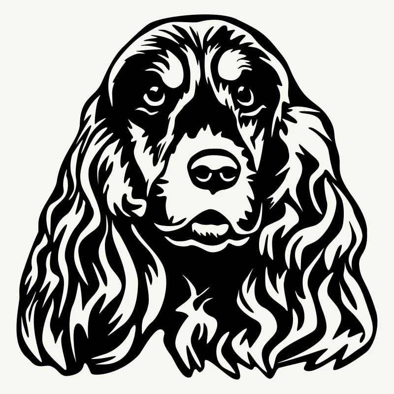 Cocker Spaniel tête