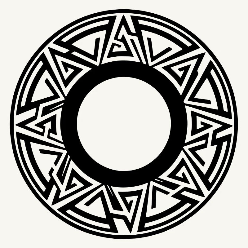 Moderner Kreis