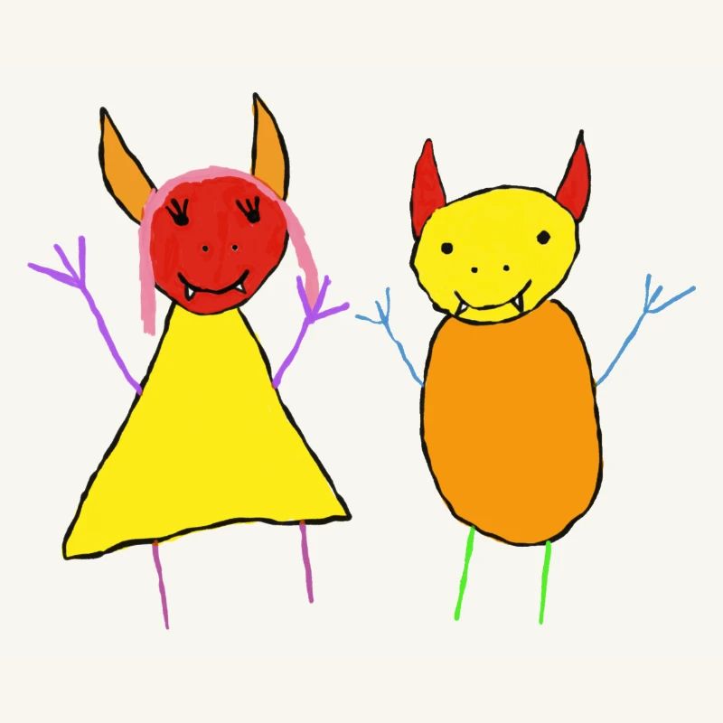 Devil Couple - Devil Bunt - Monster