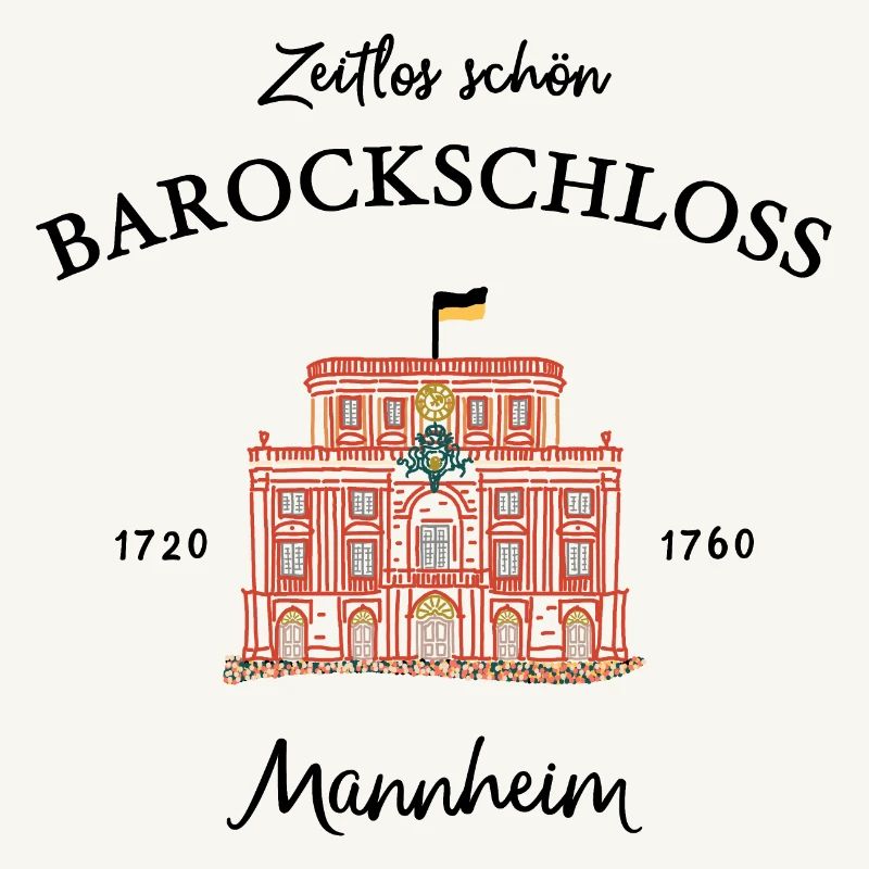 Mannheim, palais baroque emblématique, période de construction