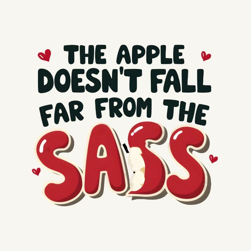 The Apple Doesn’t Fall Far from the Sass