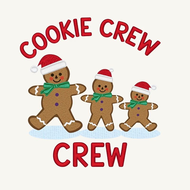Weihnachtsplätzchen-Crew