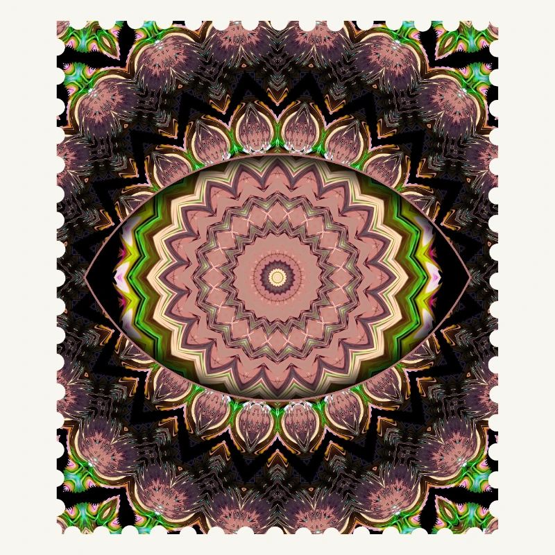 Cascade de Fleurs de Mandala