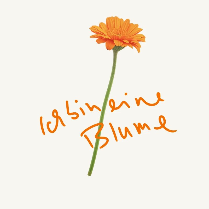 Ich bin eine Blume … geschenkidee Valentinstag 