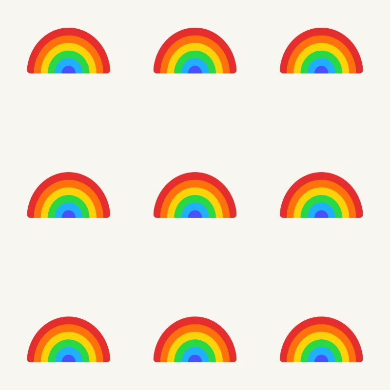 Rainbow Pattern - Happy Pride