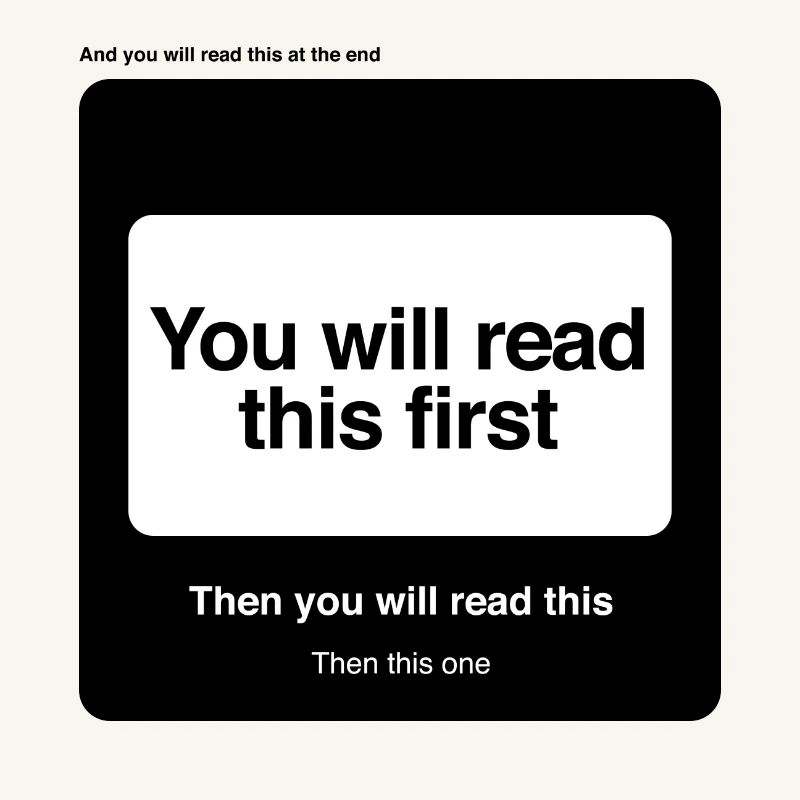 Read First Humor Mind brain perception thoughts