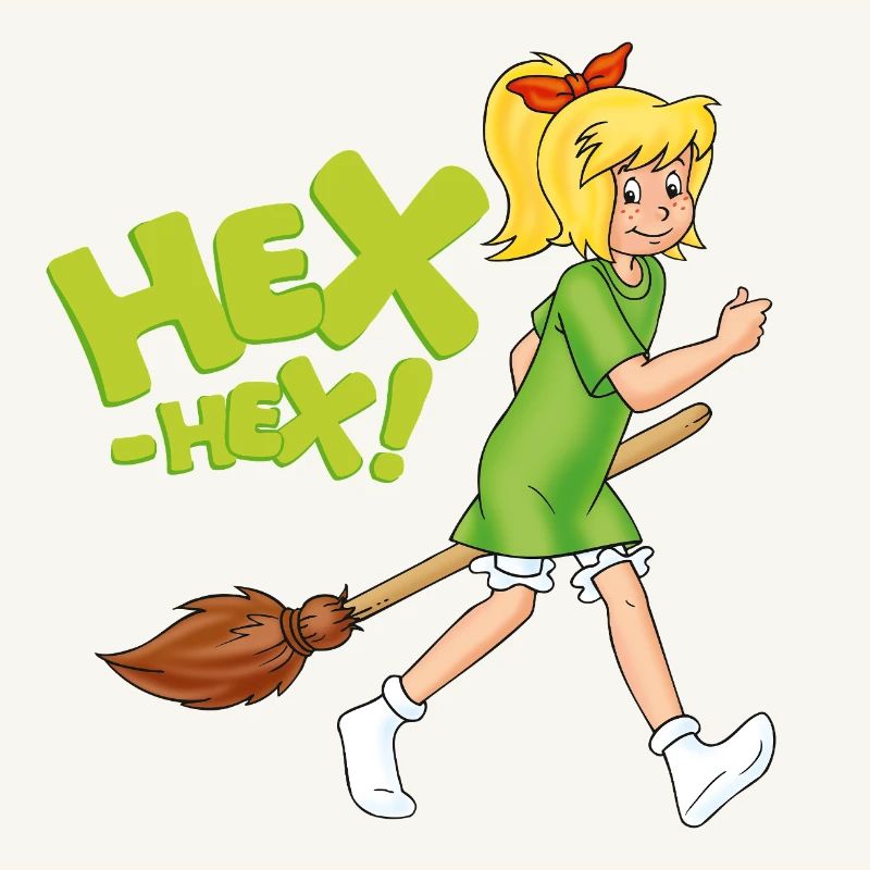 Bibi Blocksberg with mashed potatoes HEX-HEX! Type