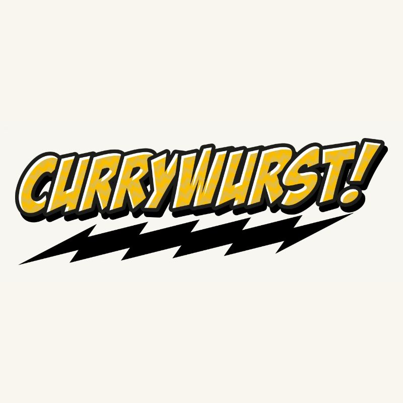 Currywurst Graffito