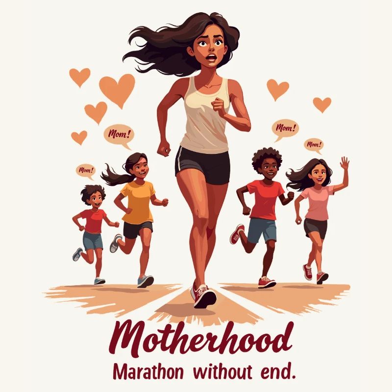 Muttersein: Marathon ohne Ende.