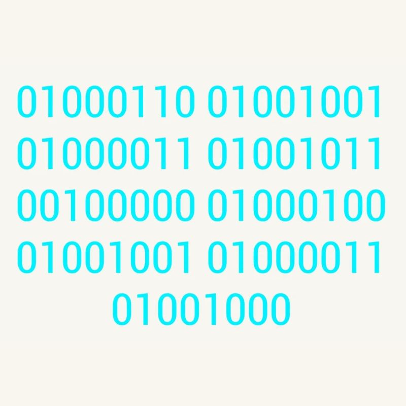 BINARY CODE / BINÄRCODE F**K DICH GESCHENKIDEE