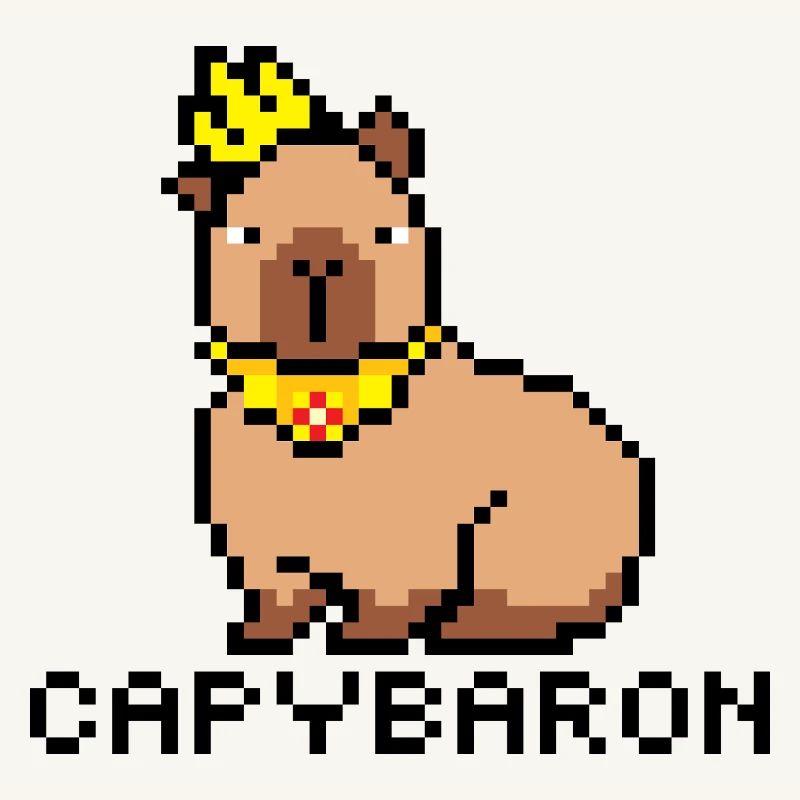 capybaron Pixelart