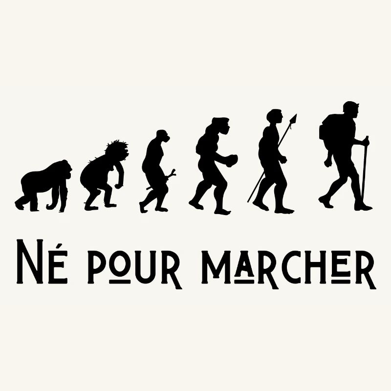 né pour marcher évolution
