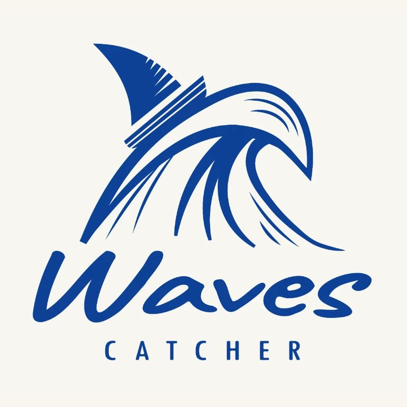 Waves Catcher Surf Graphics