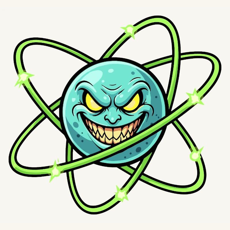 Grim Moon with Atomic Ring