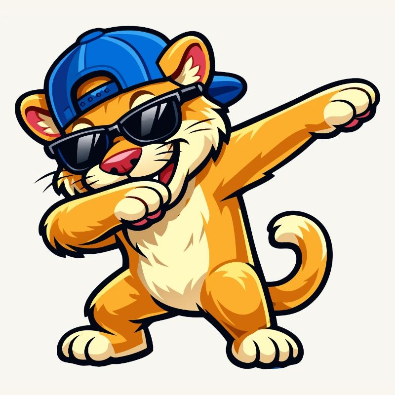 Dabbing Cougar