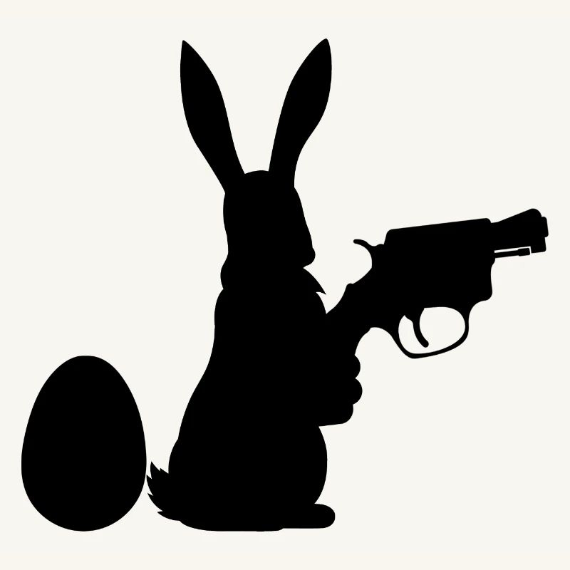 Bad Easter with Easter Egg Funny