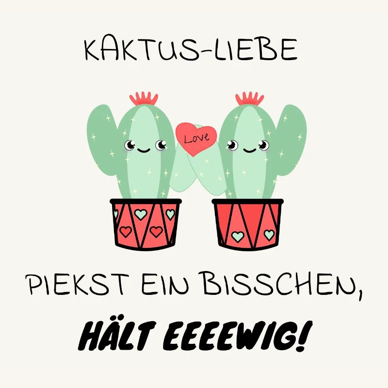 Kaktus-Liebe