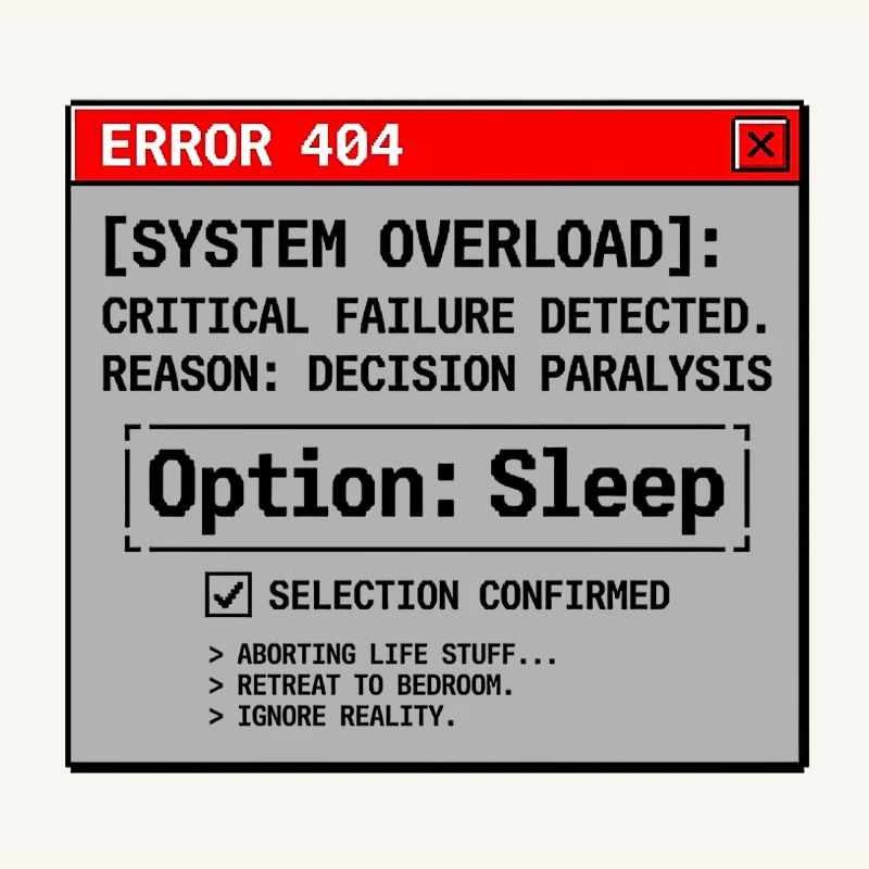 System Error Need Sleep