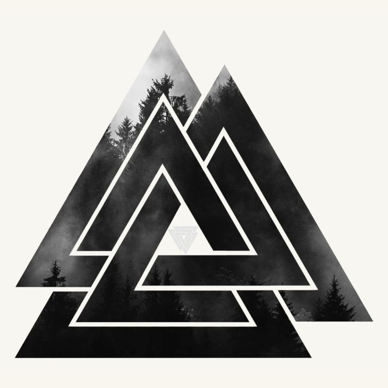 Valknut Wikinger Symbol