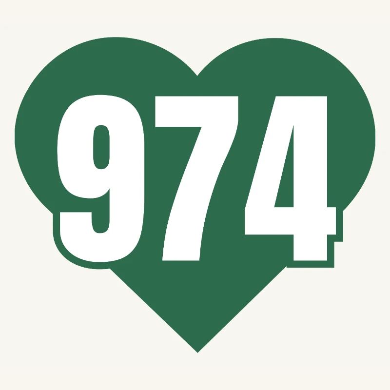 Coeur 974 Code Vert