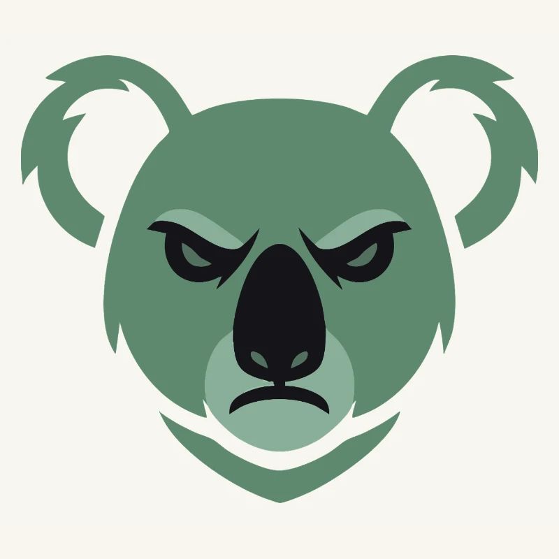 Wütender Koala