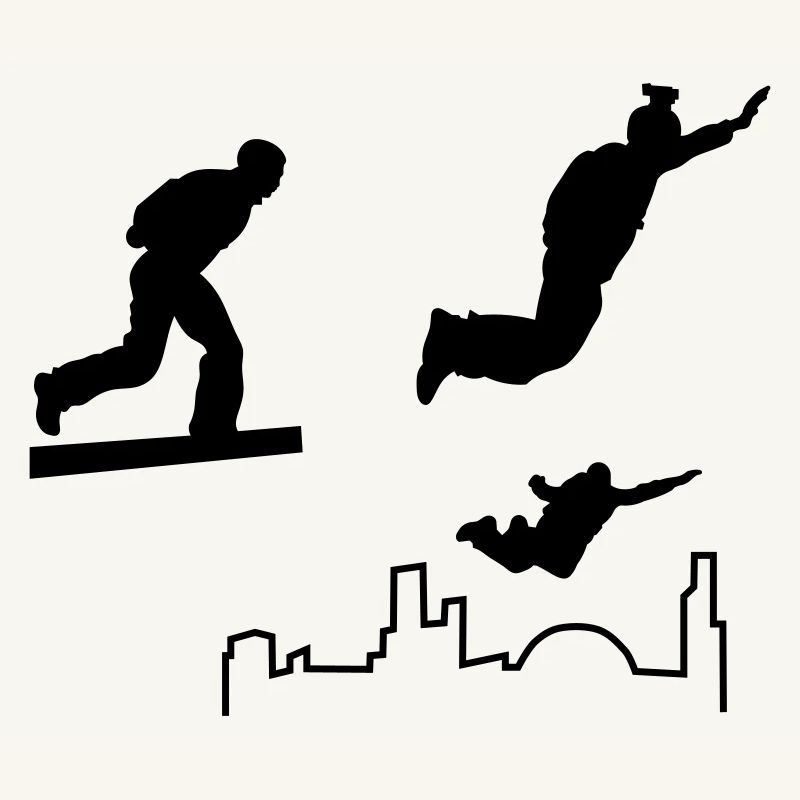 BASE jumping
