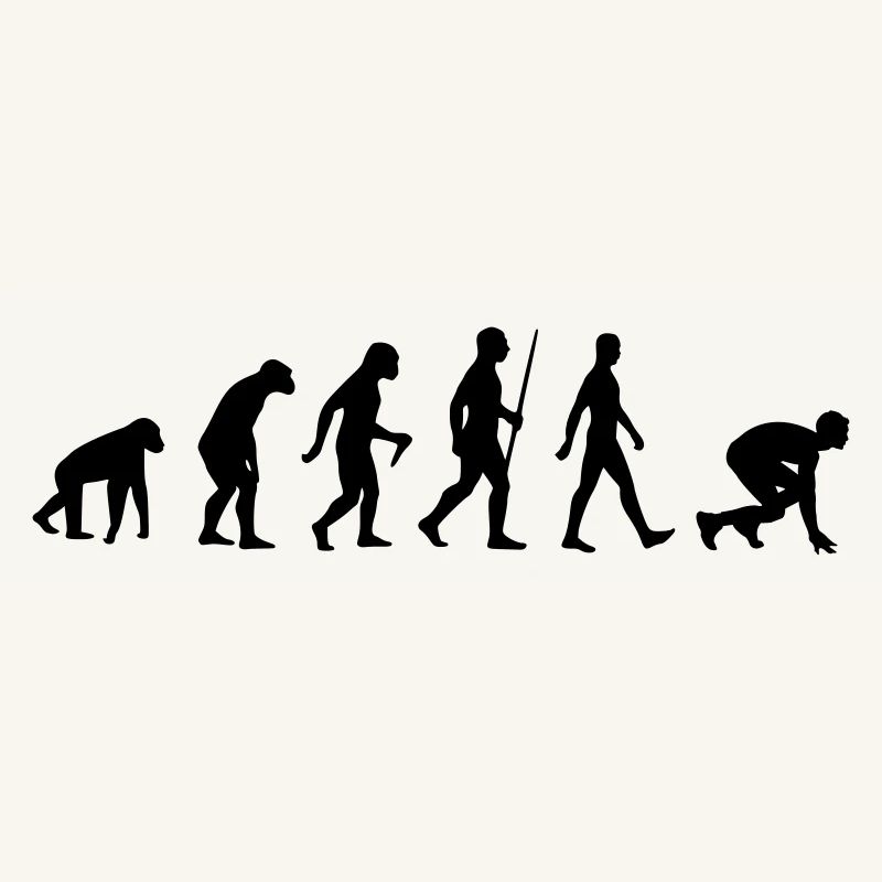 Athletics Sprint Sprinter Sprinting Evolution