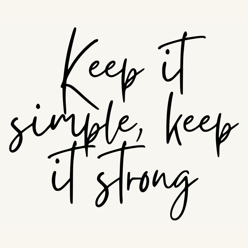 Reste simple, reste fort