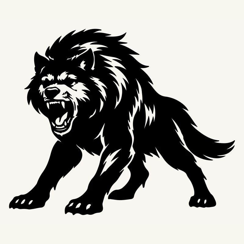 Wolf Silhouette