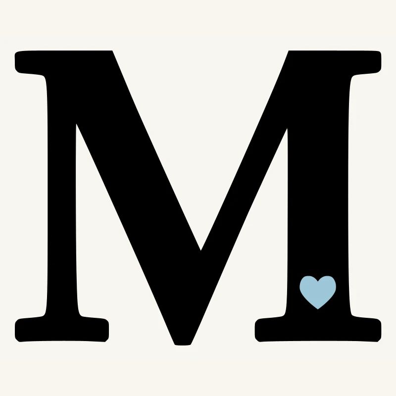 Lettre M Lettre initiale