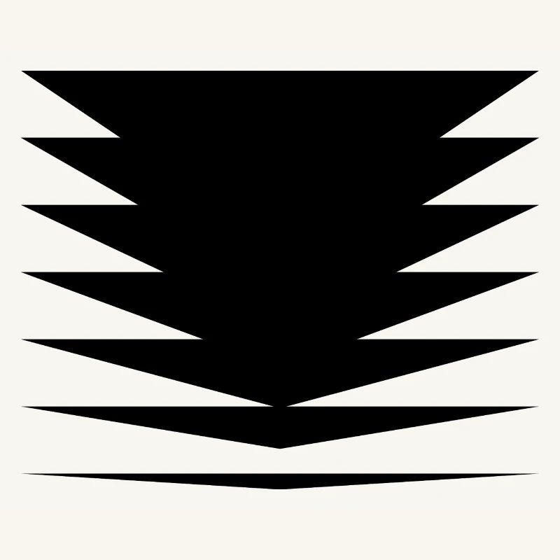 Conception des triangles noirs